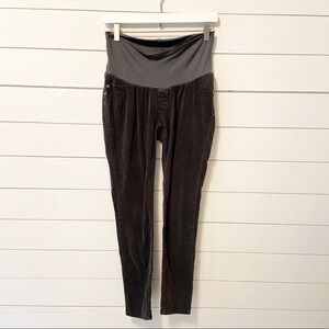 A Pea in the Pod | Gray Corduroy Skinny Pants Size XS